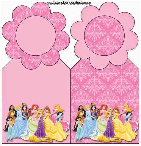 Disney Princess Party Free Party Printables Oh My Fiesta In English