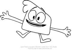 Drawing Justin Time coloring page squidgy cauchin justo a tiempo Justin