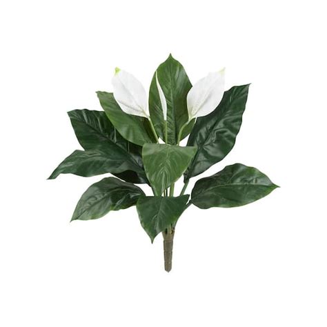 Nearly Natural Indoor 24 In Spathiphyllum Artificial Plant 3 Set
