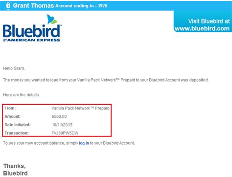 The best way to check whether your card has this feature is to check the customer service section of your prepaid card or gift card provider. How To Use Vanilla Reload Cards to Load your Bluebird Card