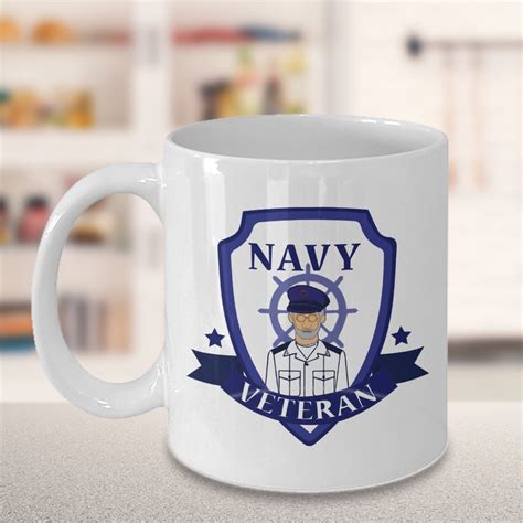 Us Navy Coffee Mug Navy Veteran Mug Navy Retirement Etsy