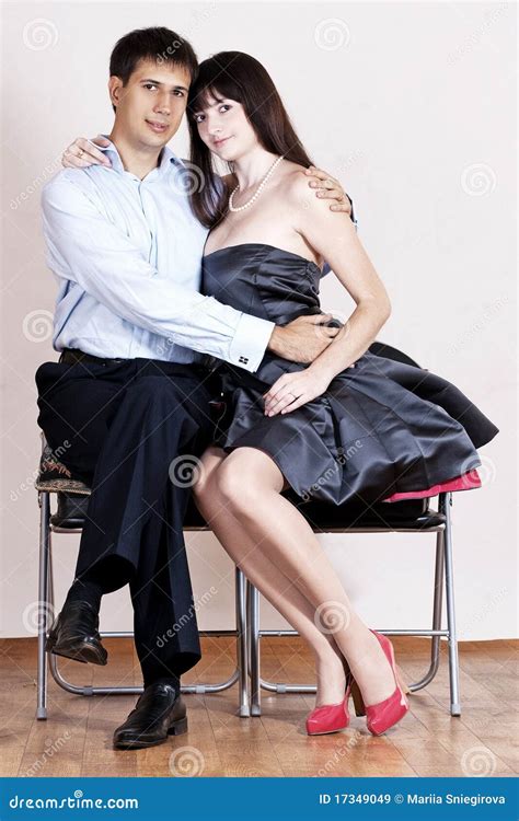 Young Beauty Lovers In Studio Stock Image Image Of Boyfriend Indoor