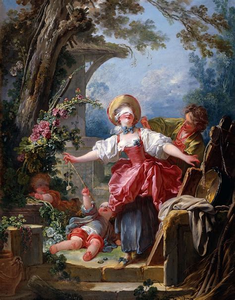 La Gallina Ciega Jean Honore Fragonard