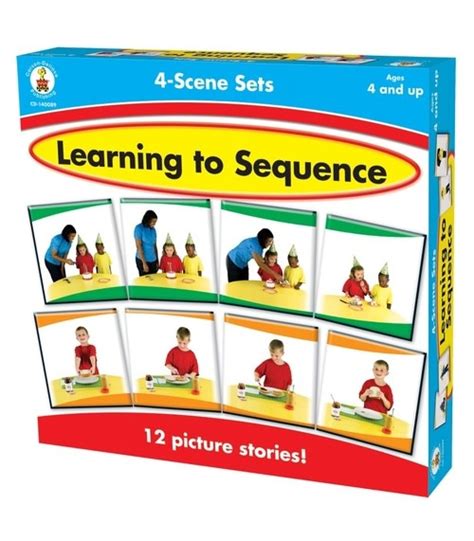 Learning To Sequence 4 Scene Learning Tree Educational Store Inc