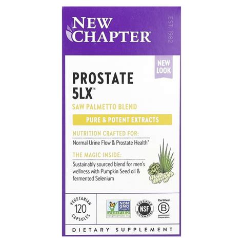 New Chapter Prostate Lx Vegetarian Capsules