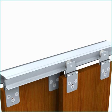 La chose la plus commune quune porte coulissante est utilisee est sur les garages. Rail Double Pour Porte Coulissante Suspendue Rail Double ...