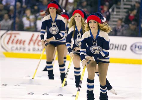 Columbus Blue Jackets Ice Crew Girls Sports Illustrated