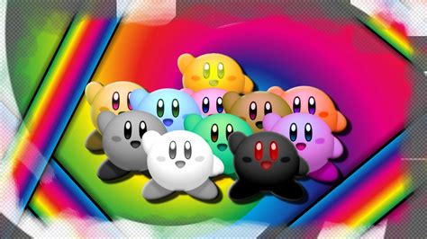 Colorful Kirby Wallpaper Ixpap