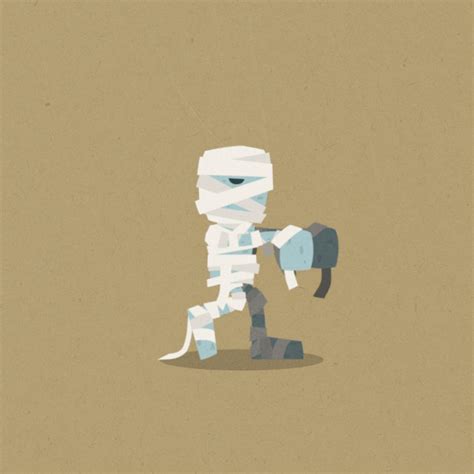 Cult Monsters from Pop Culture turned into Animated GIFs (12 Pictures)
