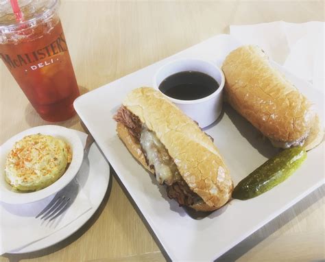 Meals, lunch, dinner, drinks and kids menu. McAllister's is finally open in Tucson! The French Dip ...