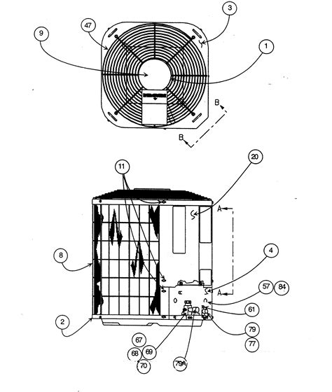 Air Conditioning Unit Air Conditioning Unit Parts Diagram