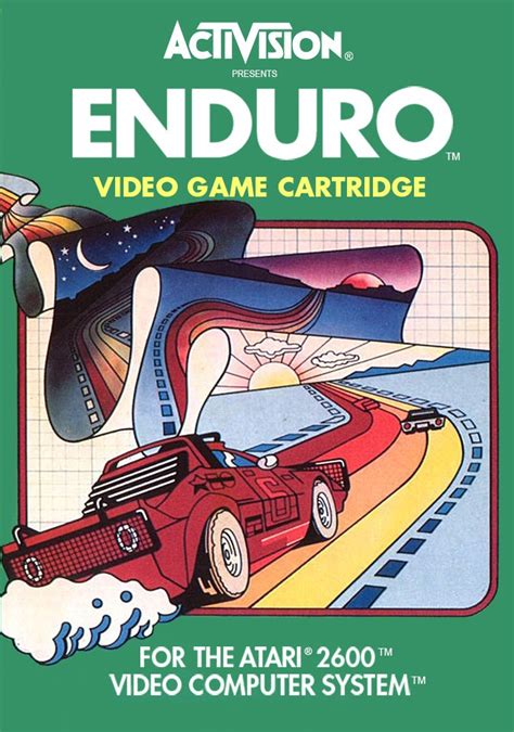 Jogo Enduro Atari 2600 De 1983 Documentário Curiosidades Gameplay E