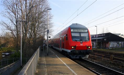 Wil je (tijdelijk) parkeren bij station dortmund hbf? Ein RE4 von Dortmund-Hbf nach Aachen-Hbf und am Zugende ...