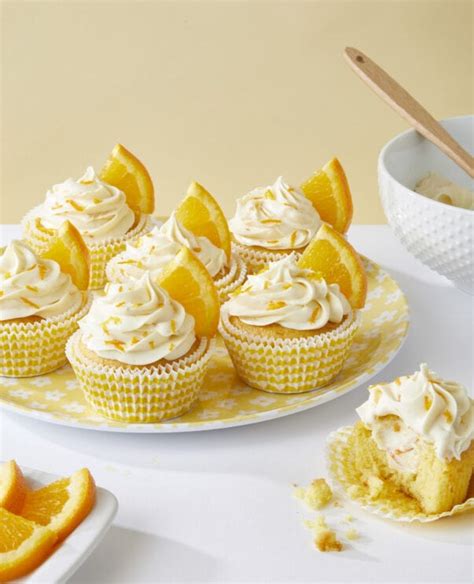 Creamy Dreamy Orange Cupcake Recipe Foodlets
