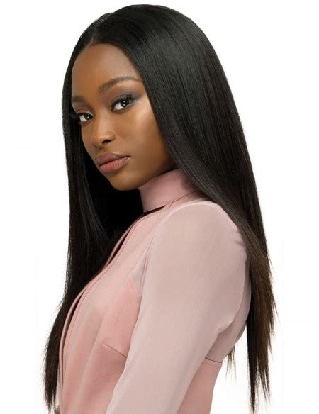 If you're looking for new quick weave styles the root of these are black and ombre into a fine silver. Best Straight Human Hair Weave Hairstyles For Black Women ...