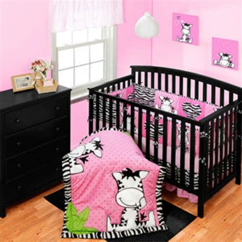 Pink minky zebra baby bedding set by sisi will help you create an incredibly exciting room for your baby. Wal-Mart baby zebra crib bedding set | Baby girl nursery ...