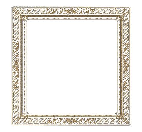 Golden Square Frame Transparent Png All