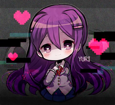 Yuri Loves You A Whole Lot 💜 By Pkhareru On Twitter Ddlc