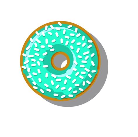 Blue Donut Png Png Image Collection