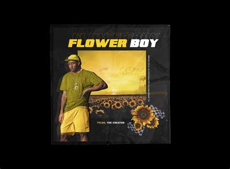 Alternate Album Cover For Tyler The Creators Flower Boy By Taylor