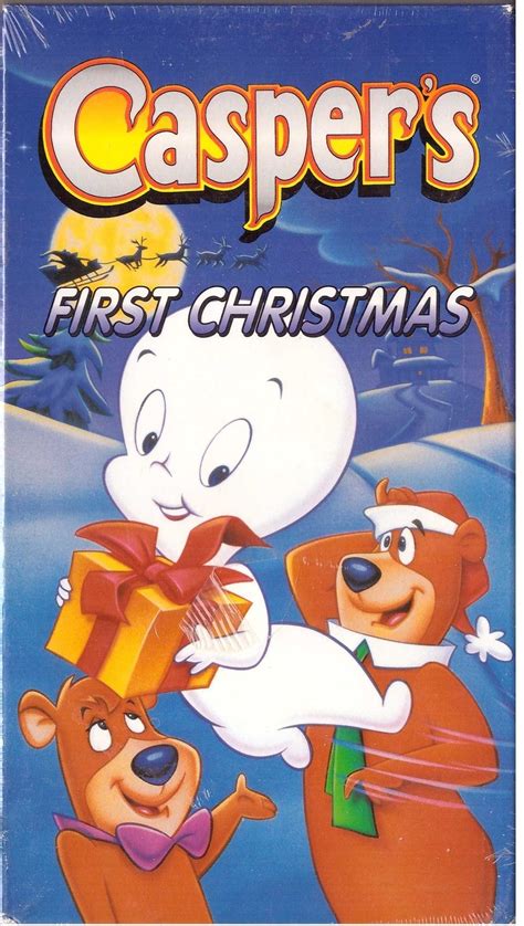 Caspers First Christmas Vhs Hanna Barbera Yogi Bear Huckleberry Hound