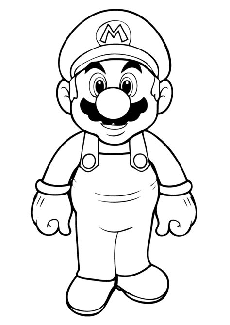 Pictures to print and color. Free Printable Mario Coloring Pages For Kids | Super mario ...