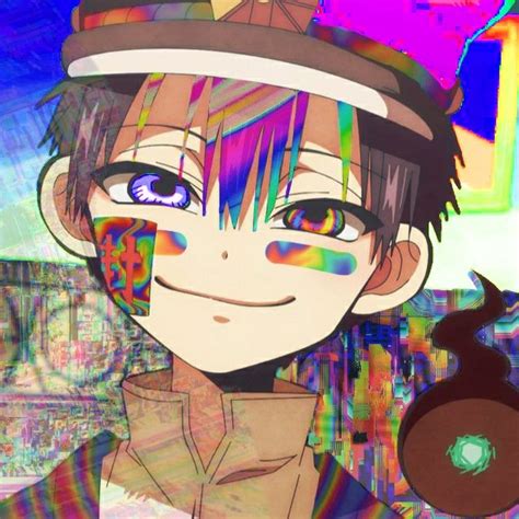 Tsukasa Glitchcore Icon Aesthetic Anime Glitchcore Anime Anime