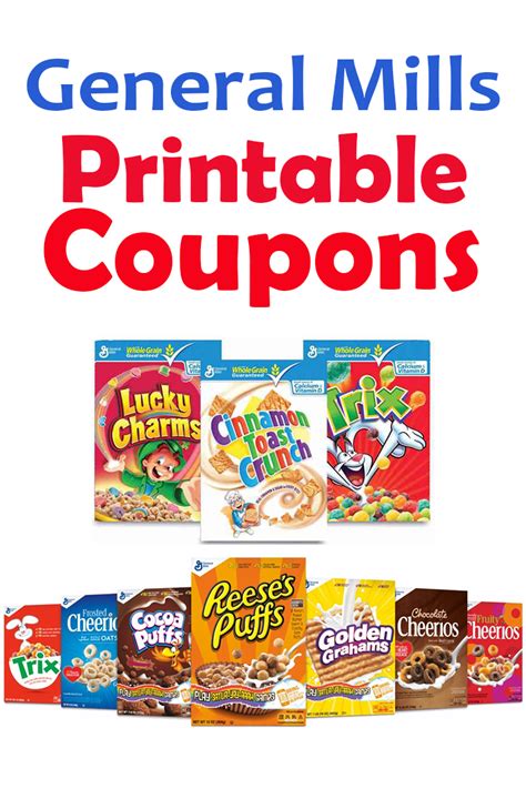 Free Printable Coupons For General Mills Cereal Printable Templates