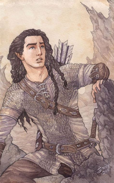 Fingon Finds Maedhros By Gold Seven On Deviantart Tolkien Art