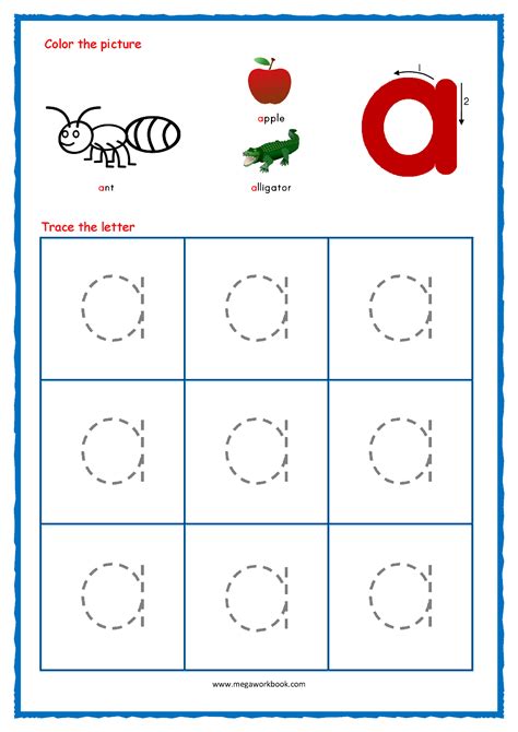 All our worksheets and activities are based on academic standards. Lower Case Letters Tracing Sheets | TracingLettersWorksheets.com