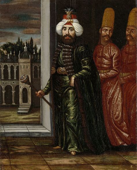 Portrait Of Sultan Ahmed Iii Portret Ottomaanse Rijk Schilderij