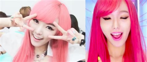 9 Female Idols That Pull Off Crazy Hair Pink Edition