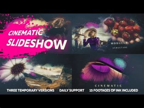 Stretch typography is a super cool looking after effects template with 12 crazy stretch animations that you can use in your upcoming presentations, slideshows, tv shows, commercials, promotions, events. INK SLIDESHOW PRESENTATION Free After Effects Template ...