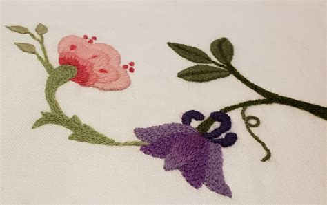 102 Basic Crewel Embroidery Embroiderers Association Of Canada