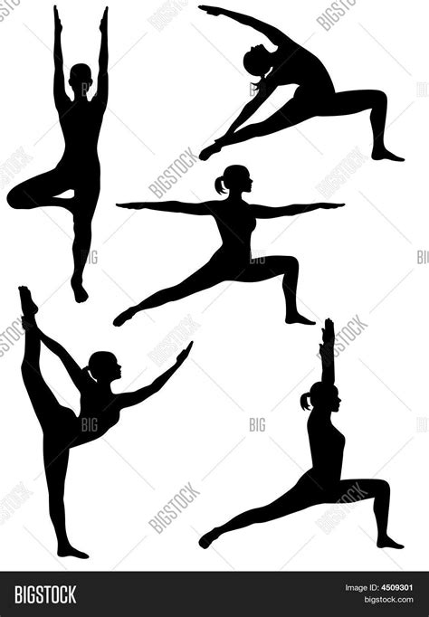 Yoga Silhouette Stock Photo And Stock Images Bigstock