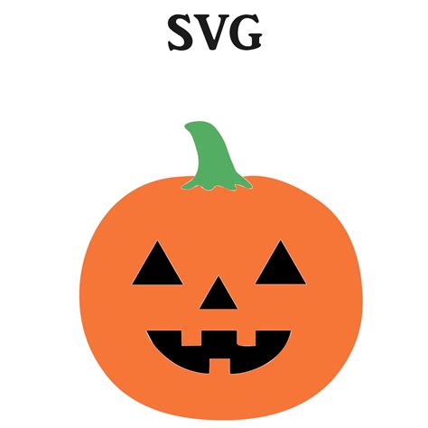 Pumpkin Svg File Svg Files For Cricut Svg Files For Etsy