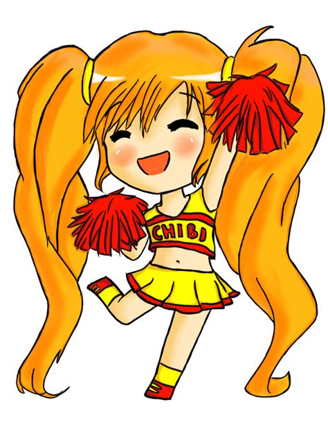 Chibi Cheerleader By Apple264 On Deviantart