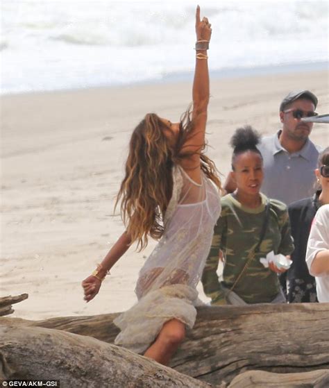 Nicole Scherzinger Flashes Her Underwear Filming Your Love Music Video