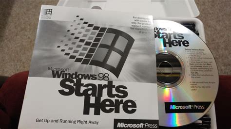 Microsoft Windows 98 Starts Here Cd Nostalgia