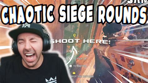 The Most Chaotic Rounds In Siege Ever Youtube
