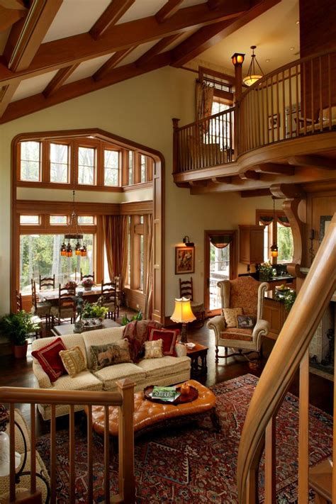 See more ideas about tudor decor, tudor house, tudor. Tudor interior high balcony | Tudor style homes, House, Home