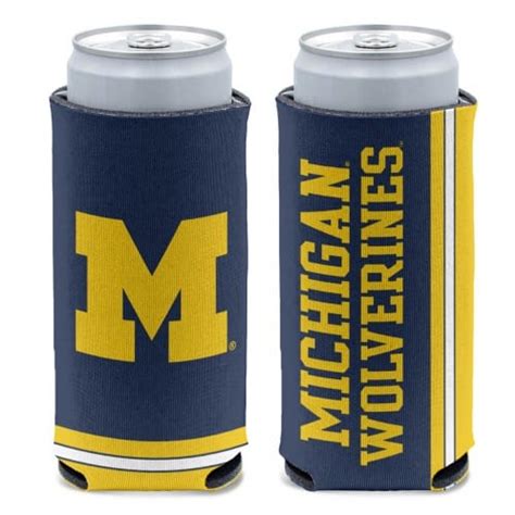 Maybe you would like to learn more about one of these? Michigan Wolverines 12 oz Blue Slim Can Koozie Holder ...