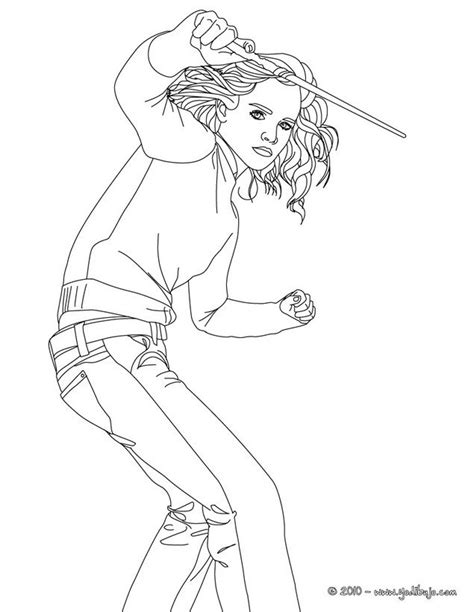 Free coloring pages of kids heroes. coloring pages hermione | Dibujo para colorear : Emma ...