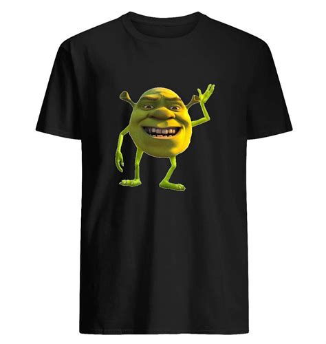 Shrek Wazowski Fashionable T Shirt Please Refer To Chart For Sizing