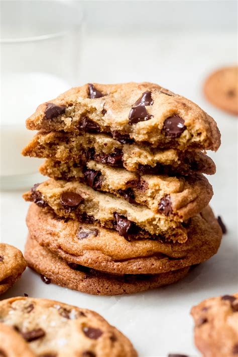 Extra Chewy Chocolate Chip Cookies Recipe Little Spice Jar
