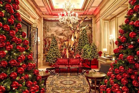Four Seasons Hotel George V Paris Árvore De Natal De Luxo Natal Em