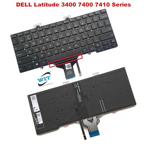 Keyboard For Dell Latitude 3400 7400 7410 Series Pn F6kcy 0f6kcy