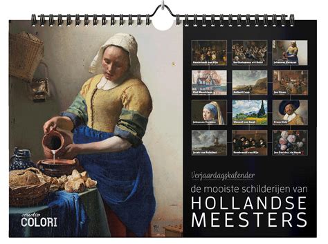 Verjaardagskalender De Mooiste Schilderijen Van Hollandse Meesters