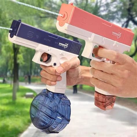 Glock Electric Water Gun Full Automatic Pistol Shooting Toy Summer