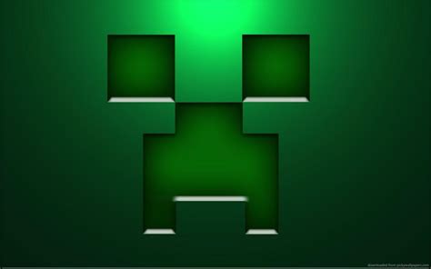 Free Download Creeper Face Wallpapers 1366x768 For Your Desktop